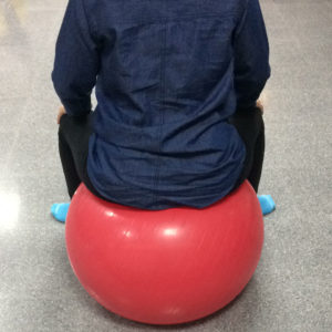 Cursos de embarazo, ejercicios en pelota