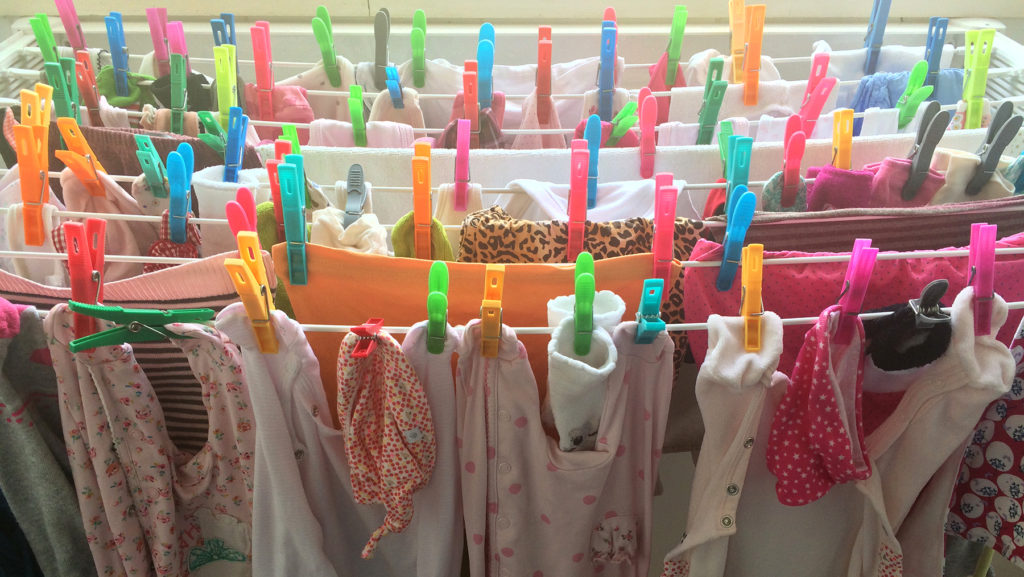 Casa lista y ropa lista
