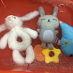 Peluches lavados a mano