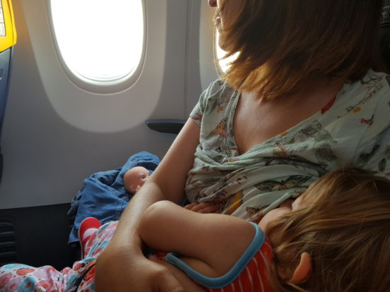 Mamar para volar mejor